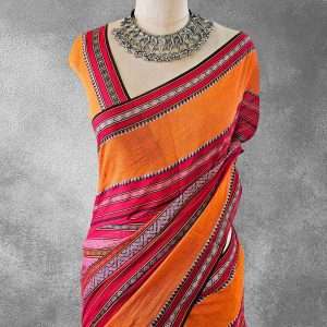 Ganga Inspired Dhonekhali Cotton Saree