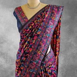 Semi Pashmina Cotton Saree