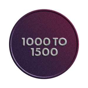 1000 to 1500